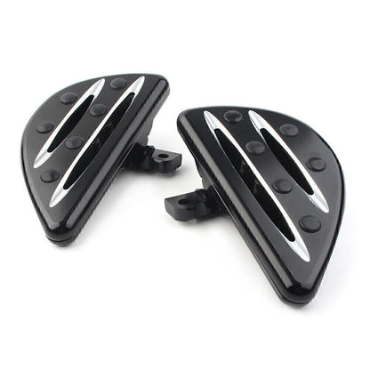 Rear Passenger Floorboards Pegs for Harley Electra Glide Dyna