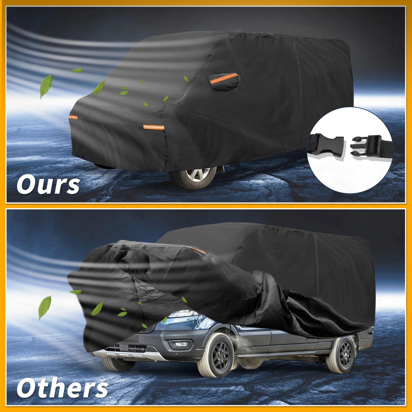 Waterproof All Weather Car Cover for Ford Transit Connect (2010-2023)