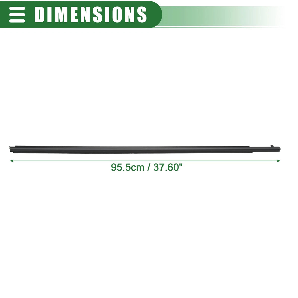 Front Right Door Window Belt Weatherstrip for Toyota Sienna (2011-2020)