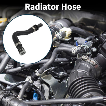 Radiator Heater Hose for Volvo C30 (2006-2013) Rubber Black 1 x Piece