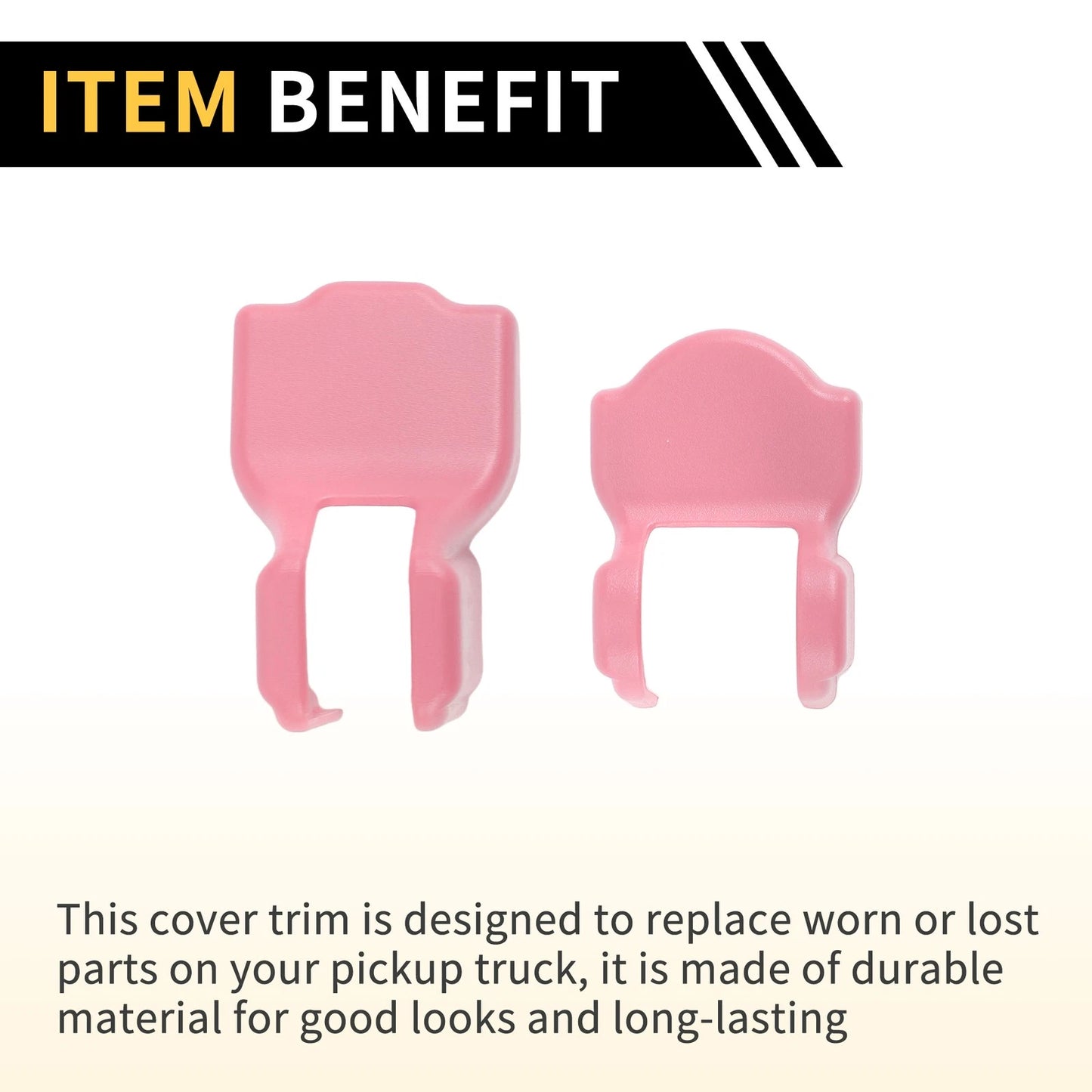 Door Limiting Cover Trim for Jeep Wrangler JL JLU (2018-2024) - Pink