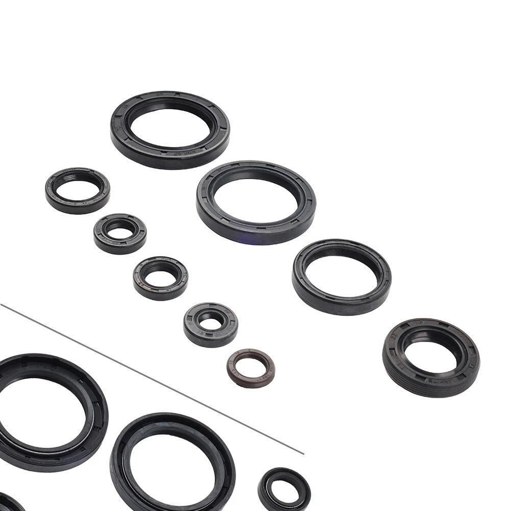 9 x Engine Oil Seal Kit for Honda CRF450R (2009-2014)