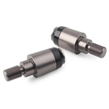 Titanium CNC Handlebar Grips for Yamaha XSR900 (2016-2023)