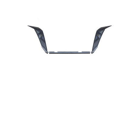 ABS Carbon Fiber Front Grille Frame Cover Trim for Nissan Sentra (2020-2022)