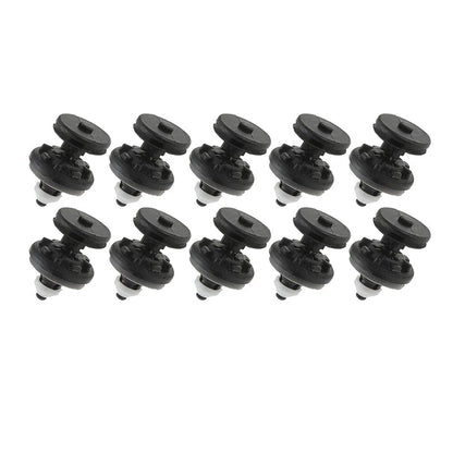10 x Car Door Trim Panel Clips for Ford Focus, Kuga, C-MAX (2004-2023)