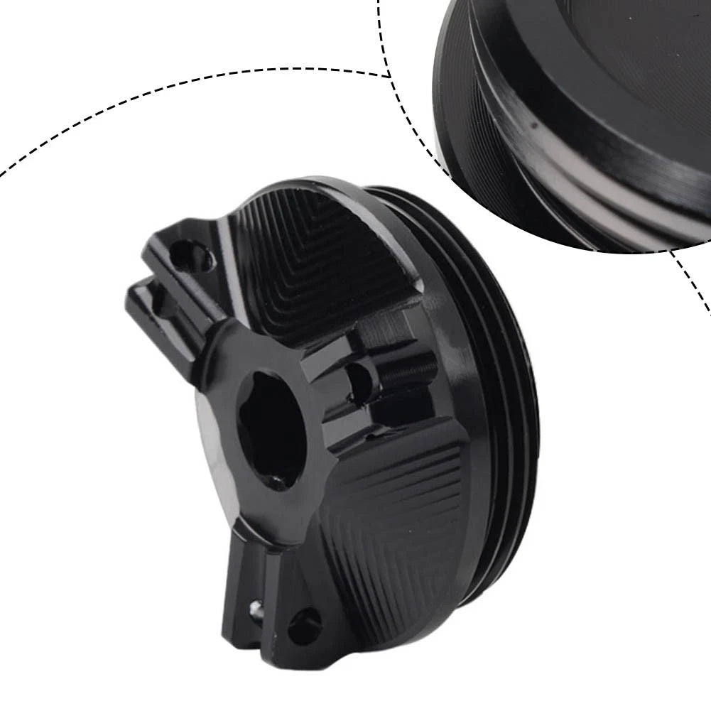 Black Engine Oil Filler Plug Cap Cover for BMW R nineT Pure R1200 GS/RT