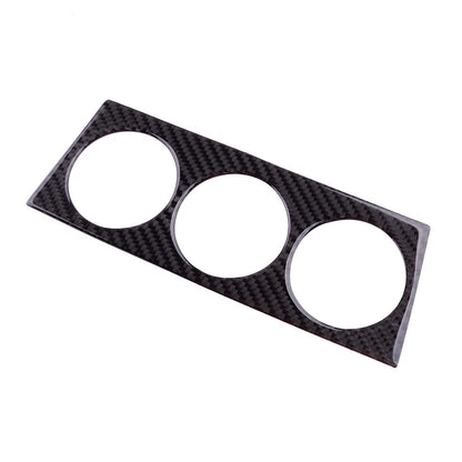 Carbon Fiber Air Condition Button Switch Cover for Nissan 350Z Z33 (2003-2009)