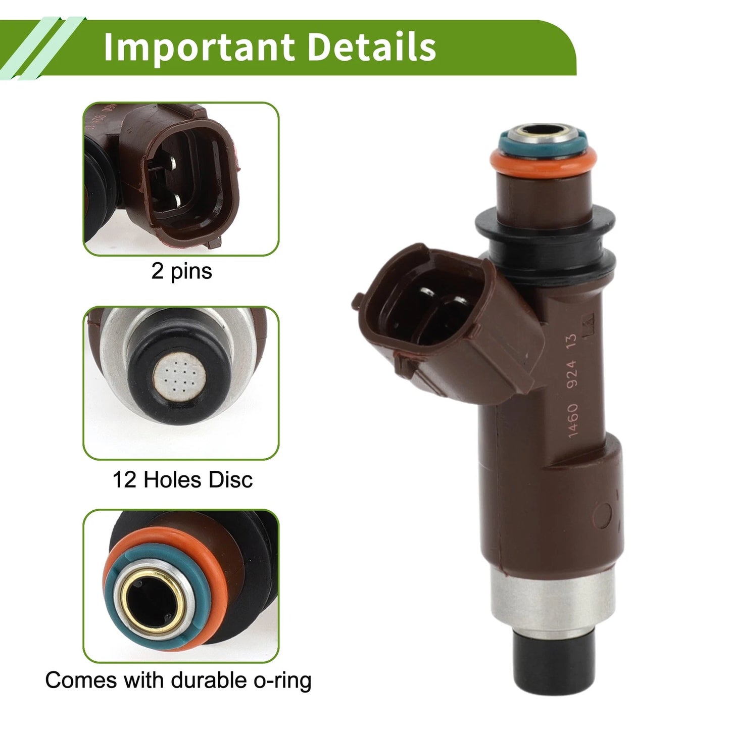 Fuel Injector for Honda CBR1000RR 2005-2007 1 x Brown