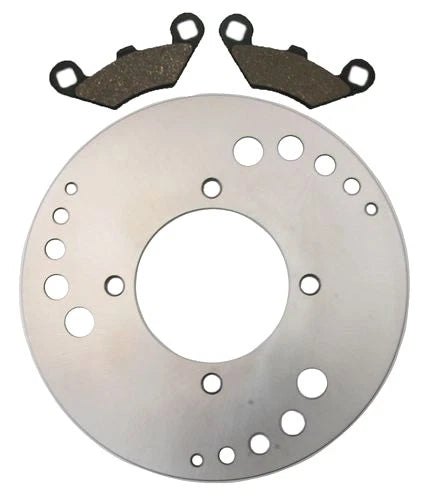 Front Disc Rotor & Semi-Metallic Pads 2x for Polaris Trail Boss 330 (2003–2004)