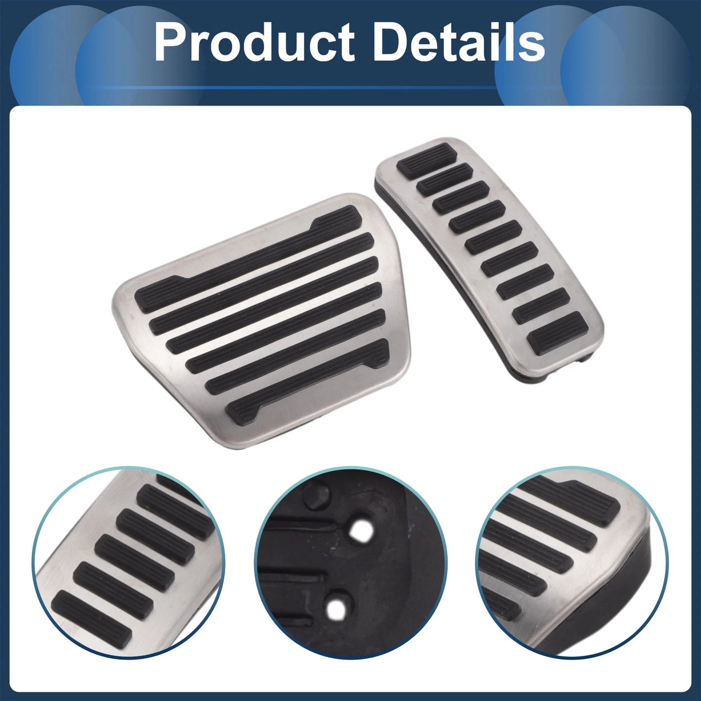 Foot Accelerator Pedal Covers for Land Rover Range Rover Sport (2006-2013)