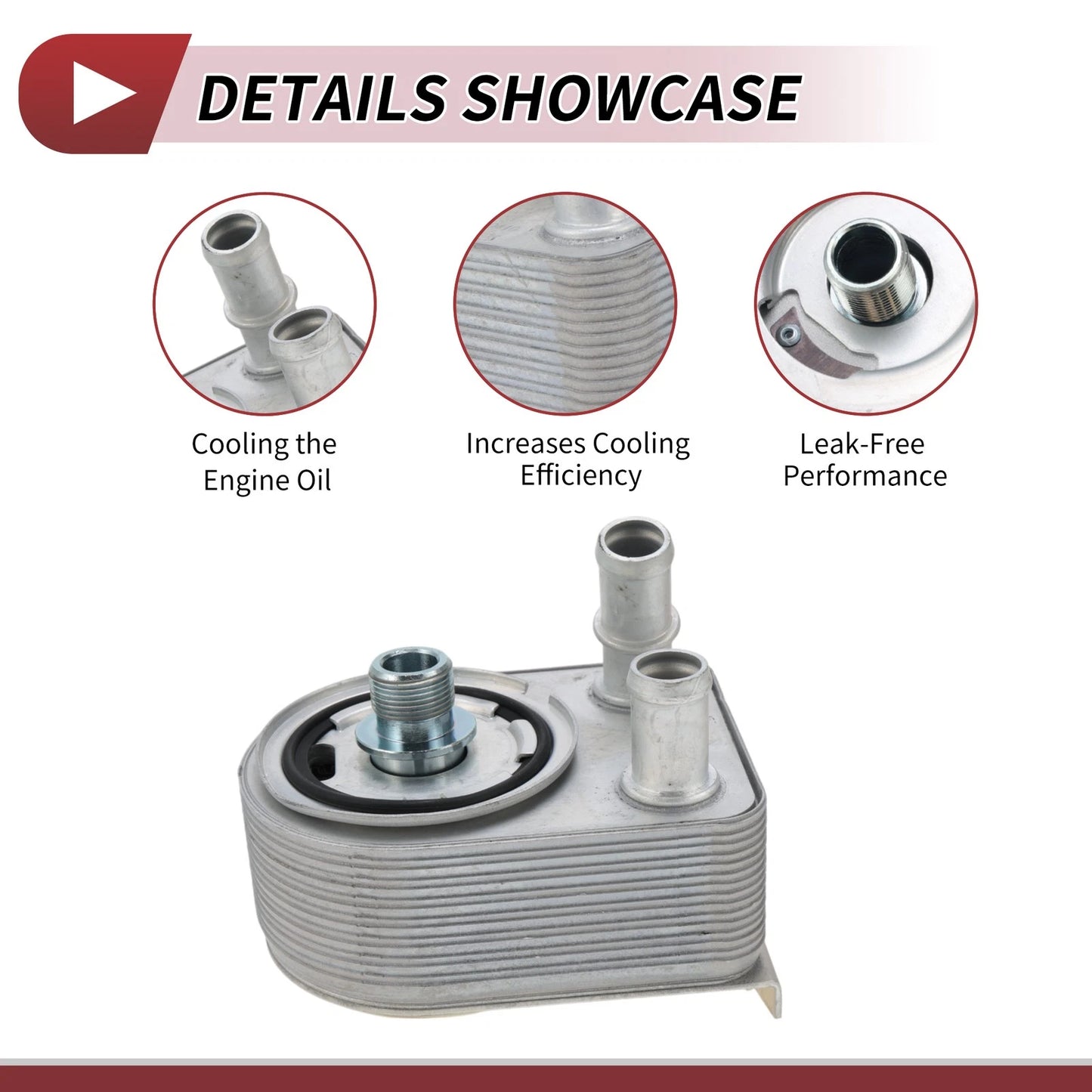 Engine Oil Cooler & Transmission Oil Cooler 1 Pc