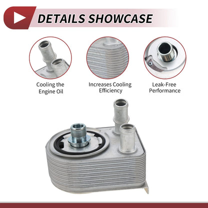 Engine Oil Cooler & Transmission Oil Cooler 1 Pc