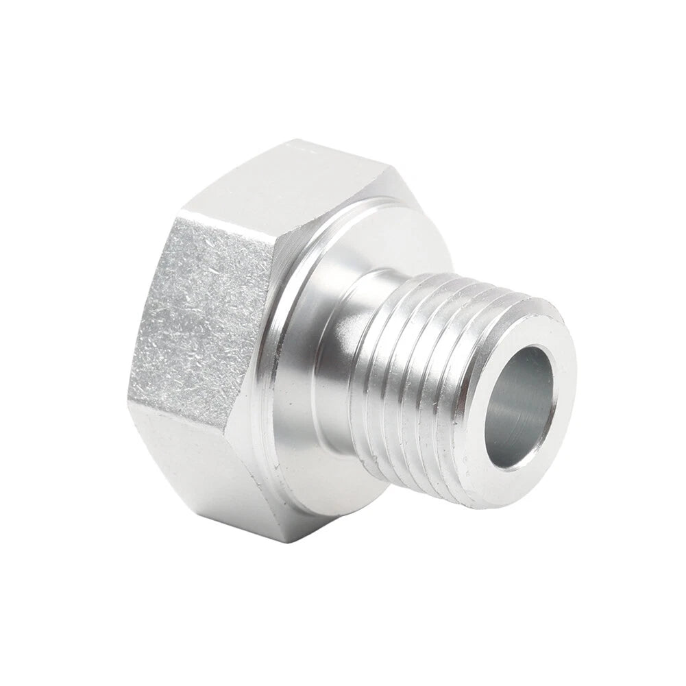 M16x1.5 to 1/8 NPT Oil Pressure Sensor Adapter for GM LS Engines