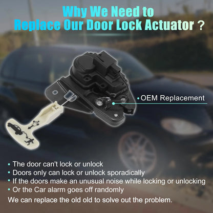 Rear Tailgate Lock Actuator for Dodge Chrysler (2011-2019)