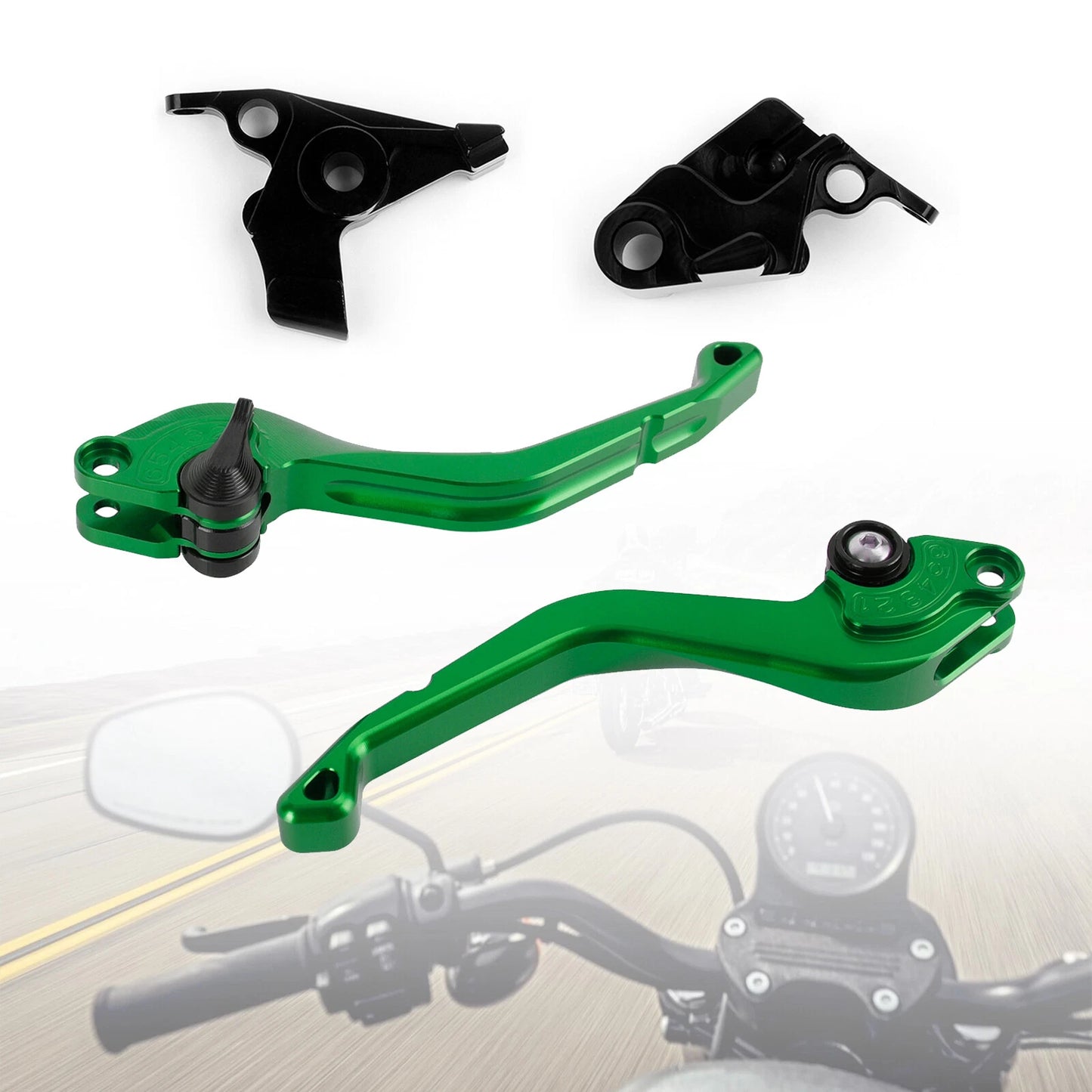 CNC Short Brake Clutch Lever for Kawasaki ER-6N NINJA 650R/ER-6F (2006-2018)