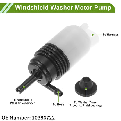 Windshield Washer Pump w/Grommet for BUICK Enclave (2008-2016)