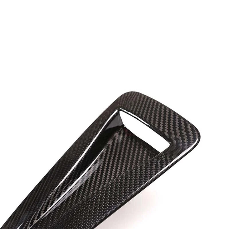 DRY Carbon Fiber Front Hood Bonnet Vent Scoop Cover For Nissan GTR 2008-2016