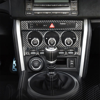 Carbon Fiber A/C CD Panel Trim for Subaru BRZ 86 (2012-2019)