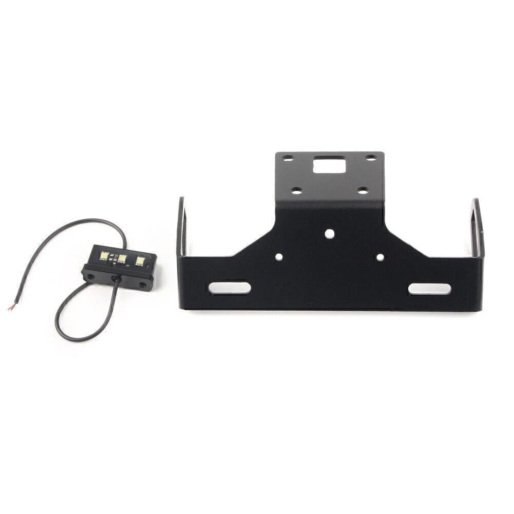 Fender Eliminator License Plate Holder Black for Kawasaki Z800 (2013-2018)