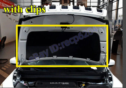 Front Engine Cover Hood Insulation Pad Heat Shield for Jeep Cherokee (2014–2018)