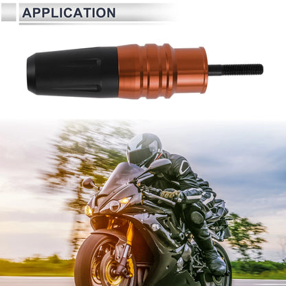 16mm Aluminum Alloy Motorcycle Slider Frame Bolt Nut 1x Orange for Motorcycle