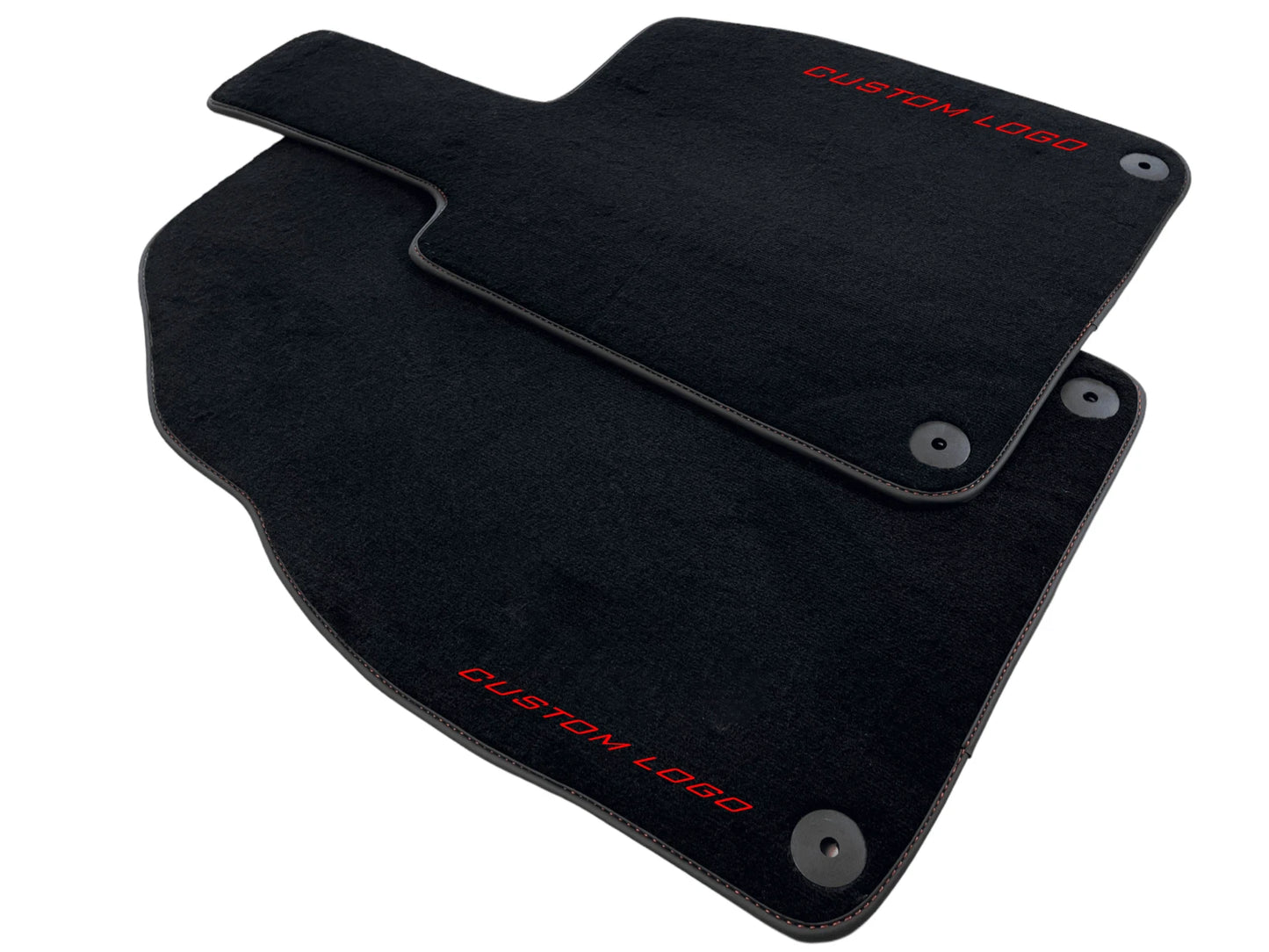Custom Black Carpet Floor Mats for Porsche 986 Boxster (1996-2004)
