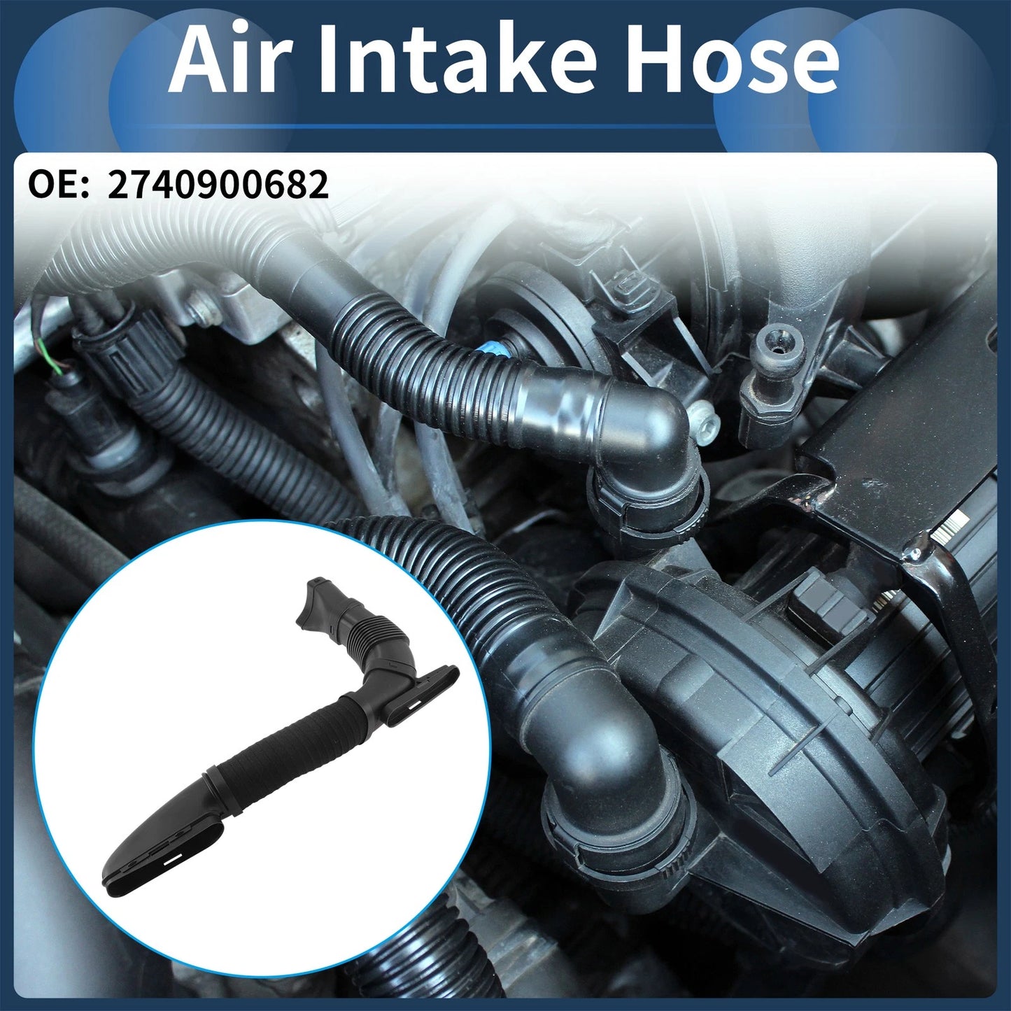 Engine Air Intake Hose for Mercedes Benz (2010-2015)