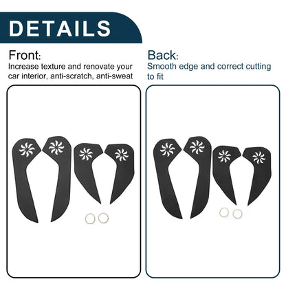 Car Door Anti Kick Pad Sticker Protector for Subaru Forester (2013-2016)