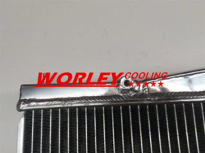 44mm Radiator + Blue Hose for Nissan Pintara/Skyline R33/R34 (1993-2002)