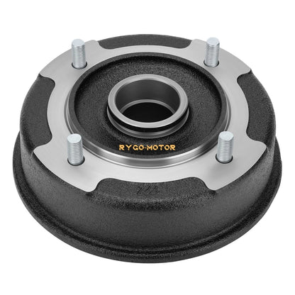 Front Brake Drum W/Bolts for Kawasaki Mule 550 KAF300C (1997–2004)