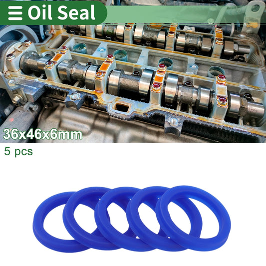 Oil Seal / 36x46x6mm 5 Pcs / Rotary Shaft Seal TPU for MakeModel