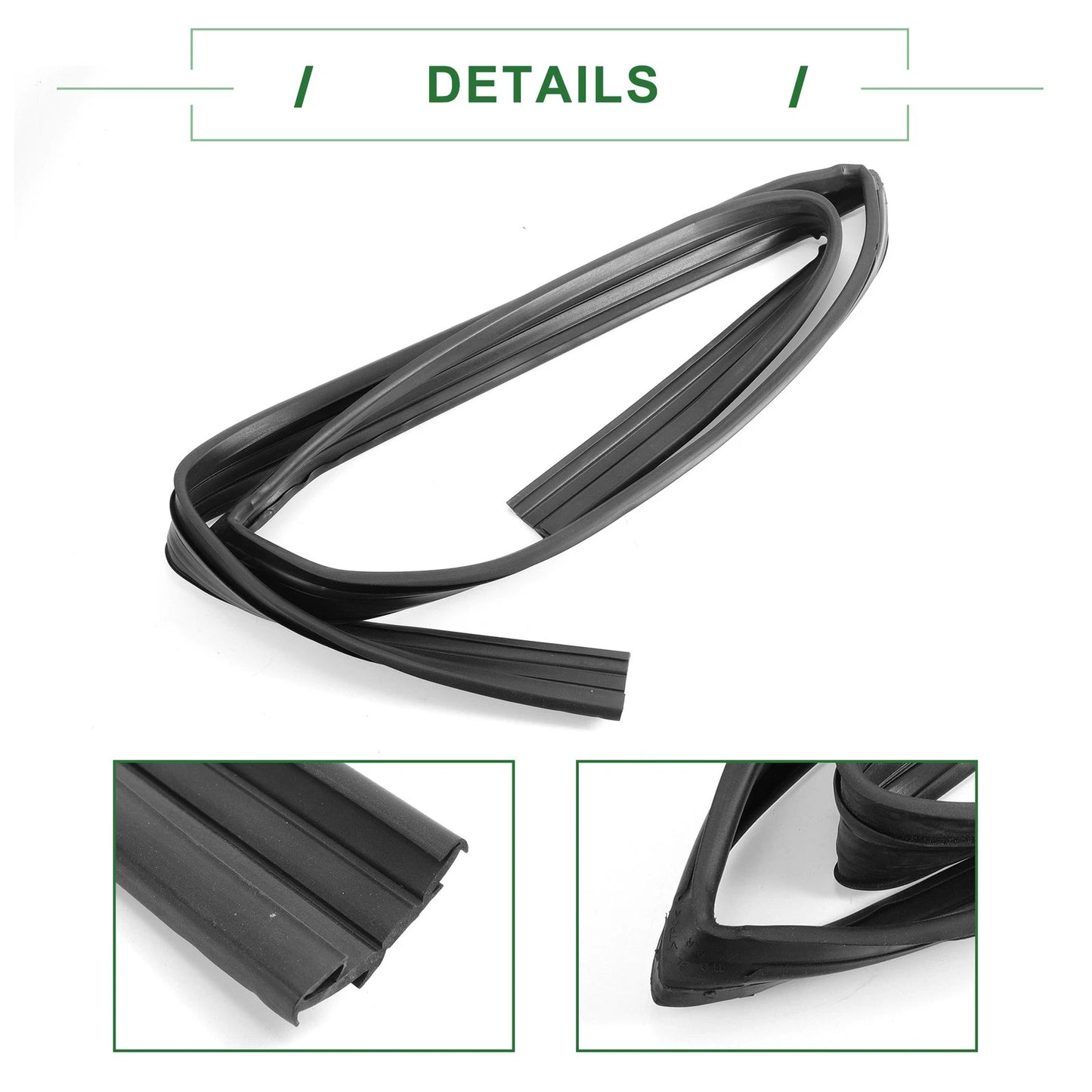 Rear Left Door Window Seal Strip for Honda Fit (2007-2014)