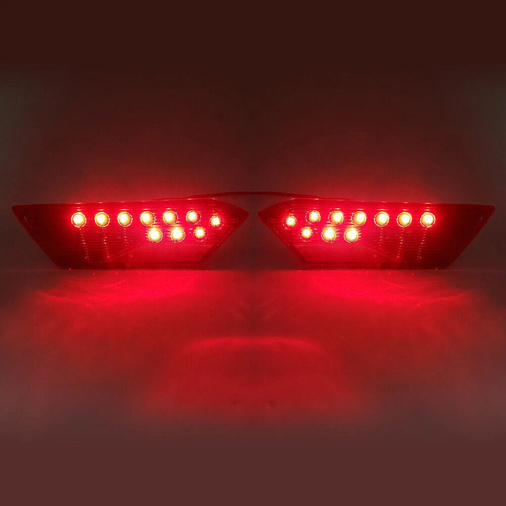 2 x LED Red Taillights for Polaris RZR 1000 XP & 900 (2014-2018)