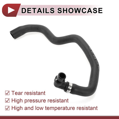 Heater Hose for Mercedes Benz W212 W204 W207 (2010-2016) - Rubber Black