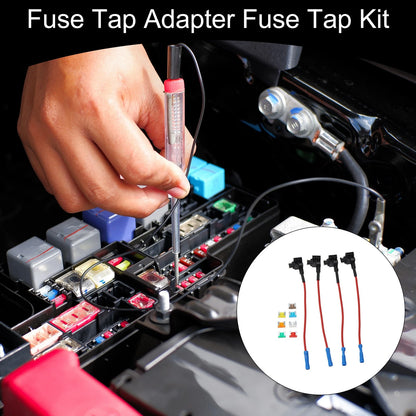 Mini Fuse Tap Adapter 7 x 5A-30A Blade Style for DC 32V