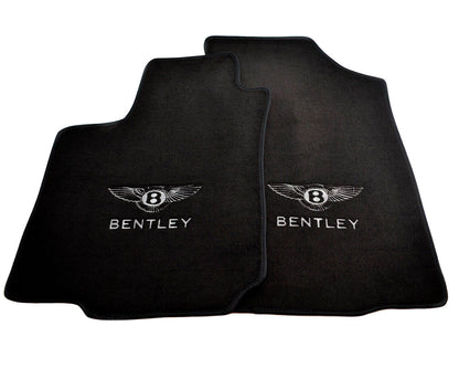Tailored Black Floor Mats for Bentley Flying Spur