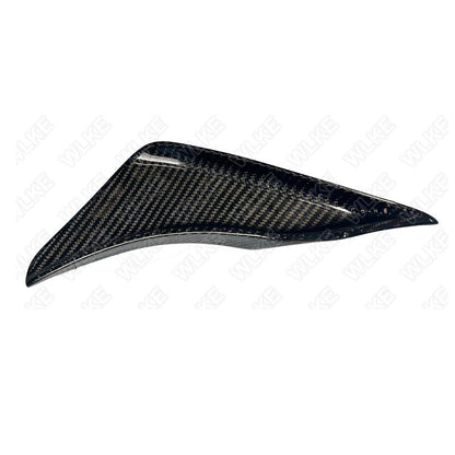 Real Carbon Fiber Front Bumper Canards Cover Trim for Mini Cooper R50 R53 R52