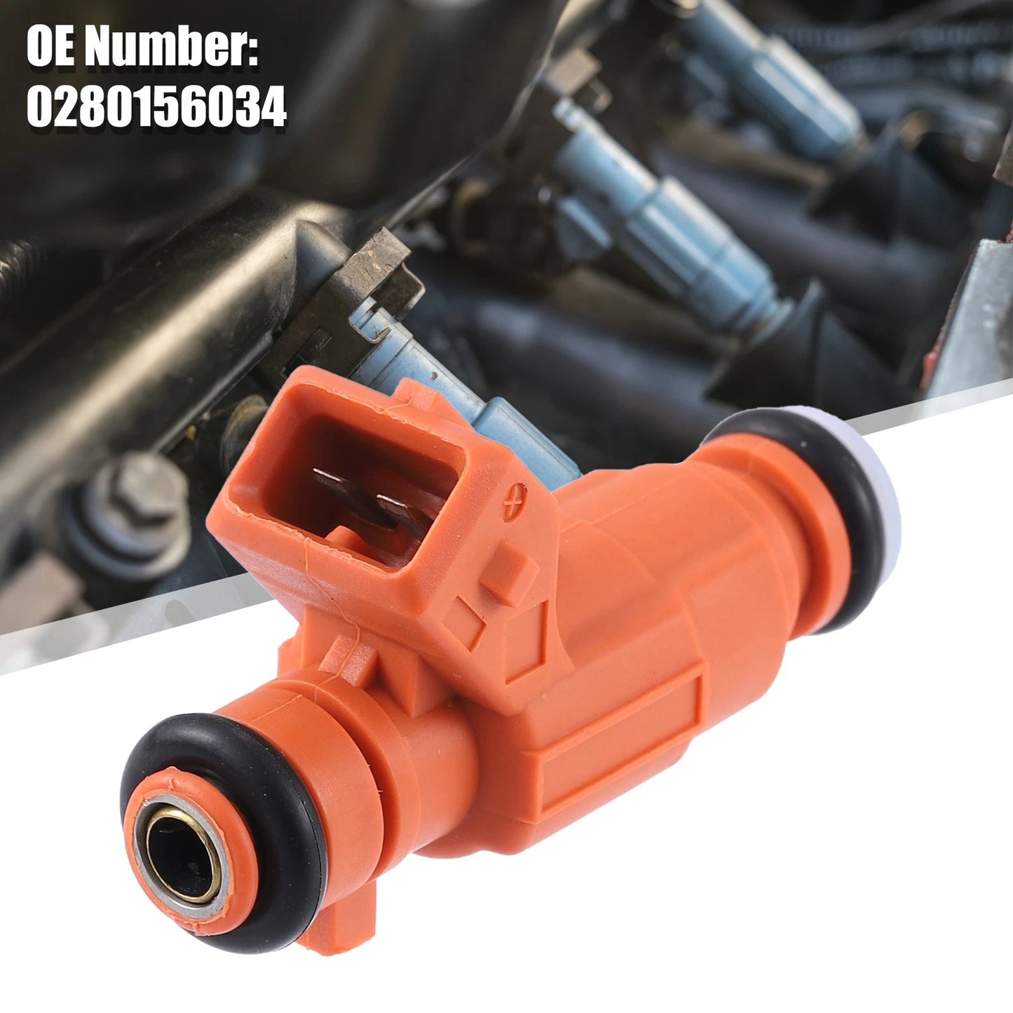 Fuel Injector 1 x 0280156034 for Citroen Berlingo C2 C3 Xsara (2002-2010)