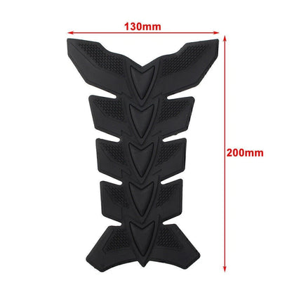 3D Red Fish Bone Gas Fuel Oil Tank Pad Decal Sticker for Motorcycle