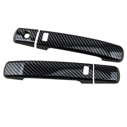 Carbon Fiber Style Smart Side Door Handle Covers for Nissan Altima (2008-2013)