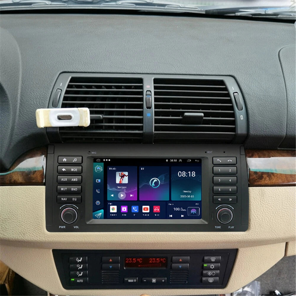 7'' Wireless Carplay Android Navi for BMW E38 E39 E53 M5 X5 (1995-2006)