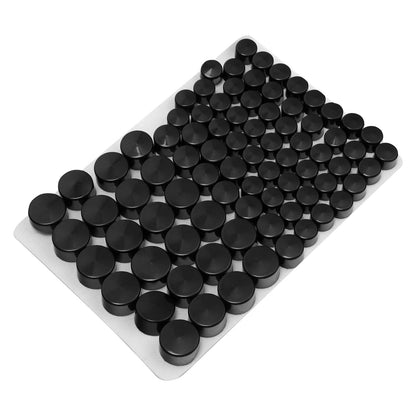 83 pcs Plastic Engine Bolt Cover Caps Kit for Harley Davidson Twin Cam