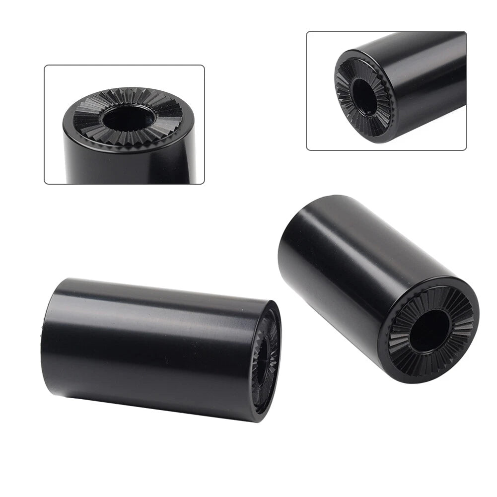 49MM 7/8" Clip-On Handlebar Riser Extension Adapter for Motorcycle Black