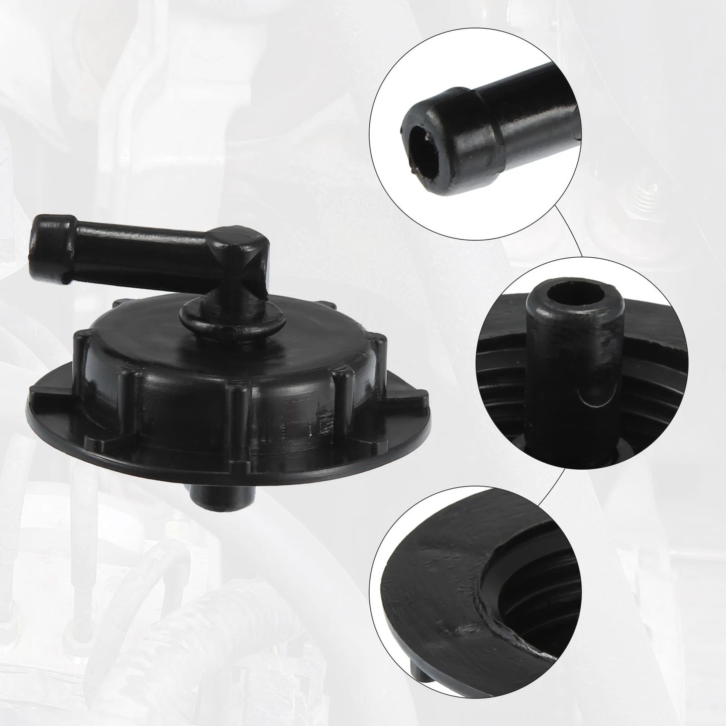 3 x Windshield Washer Fluid Reservoir Caps for Acura CL (1997-1999)