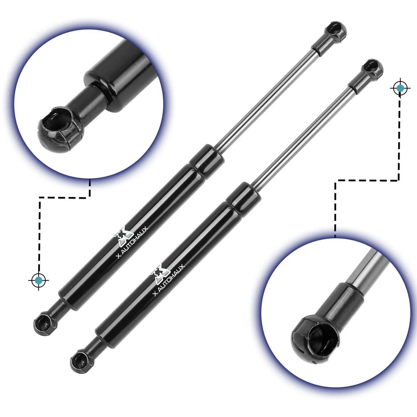 Front Hood Lift Supports for Jeep Grand Cherokee (1999-2004)