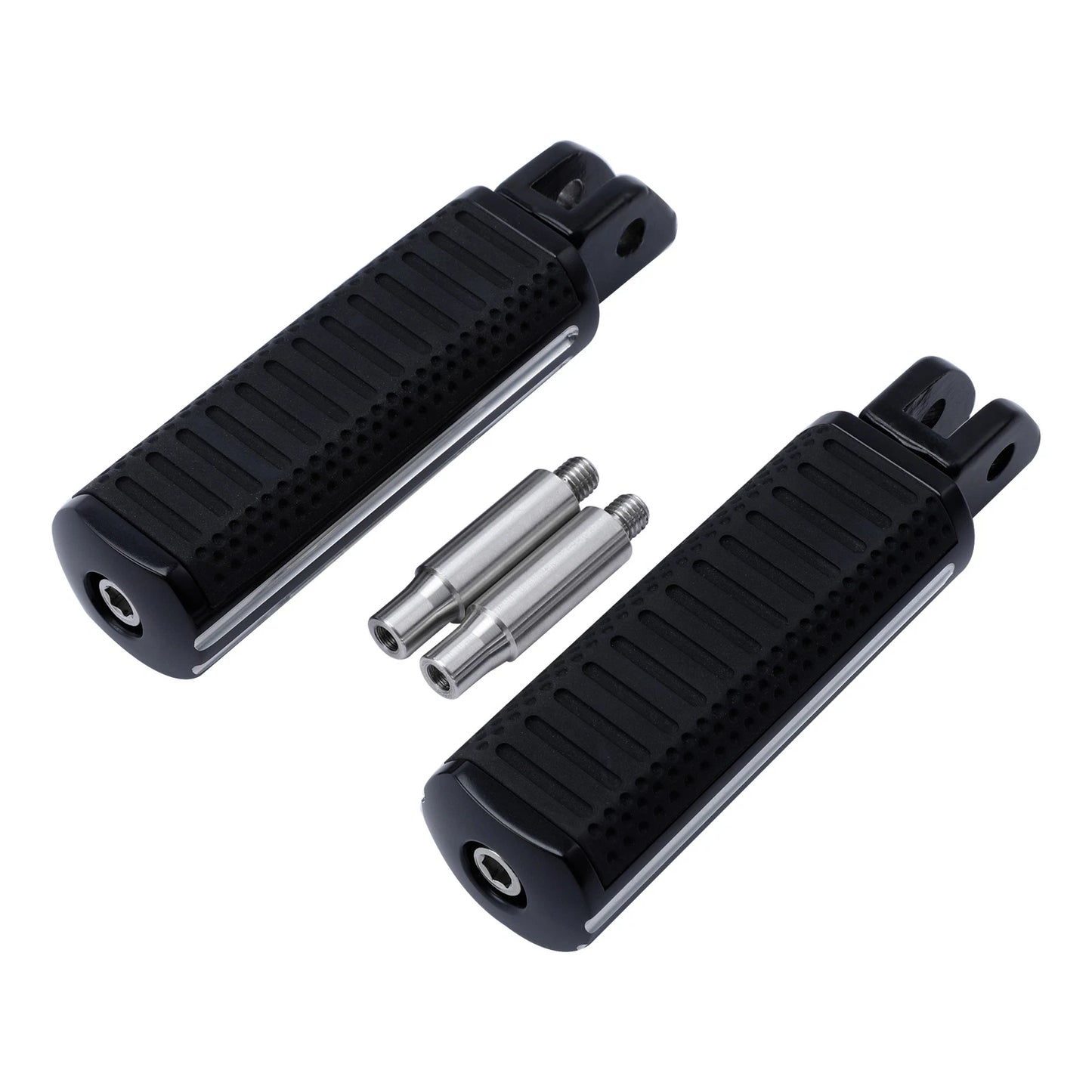 Rider Driver Footpegs Pedals for Harley Fat Bob Low Rider (2018-2025)