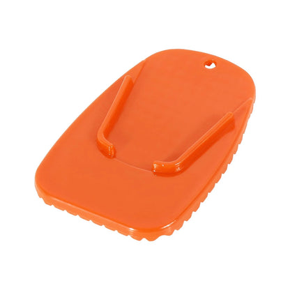 Kickstand Pad & Stand Extension Pads Orange for Motorcycle