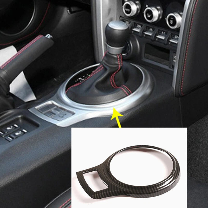 10 x Carbon Fiber Interior Trim Cover Set for Toyota GT86/FR-S/BRZ (2012–2021)
