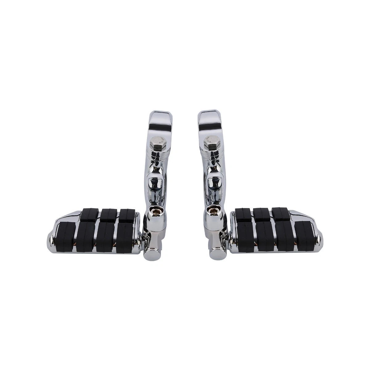 Foot Pegs 1-1/4" Engine Guard Mounts Clamps for Harley Touring Dyna