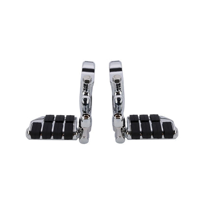 Foot Pegs 1-1/4" Engine Guard Mounts Clamps for Harley Touring Dyna
